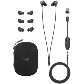 Logitech Zone Wired Earbuds UC - GRAPHITE - EMEA
