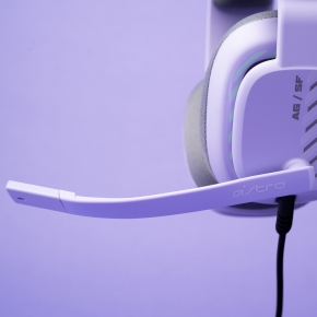 Logitech Astro Gaming A10 Gen 2 Headset full size wired 3.5 mm jack lilac