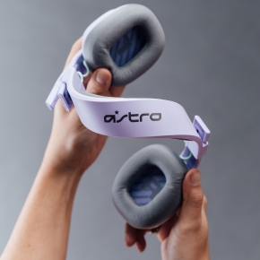 Logitech Astro Gaming A10 Gen 2 Headset full size wired 3.5 mm jack lilac