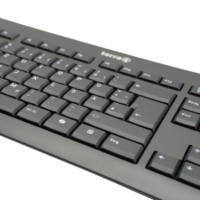 TERRA Keyboard 1500 Corded [DE] USB black Copilot (2810714)