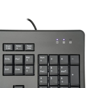 TERRA Keyboard 1500 Corded [DE] USB black Copilot (2810714)