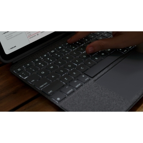 NL Logitech Combo Touch iPad (2022) Grey US Layout