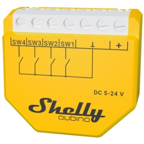 Shelly Relais Wave i4 DC Szenenaktivierer Z-Wave