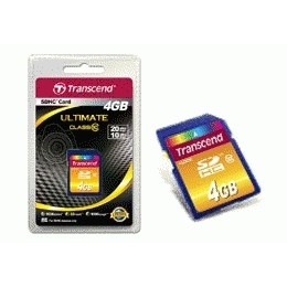CARD 4GB Transcend Ultimate SDHC 10MB/s