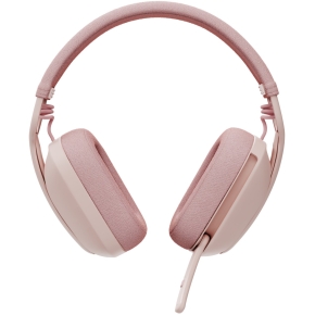 Logitech Zone Vibe 100 Headset full size Bluetooth wireless rose