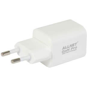 Z ALLNET Ersatznetzteil QC USB-C PD GaN Netzteil Power Supply33Watt 1x USB Typ-A QC 1x USB Typ-C**EU PLUG**