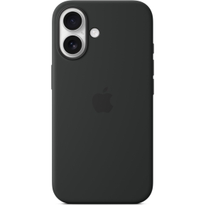 APPLE iPhone16 Silicone Case with MagSafe - Black