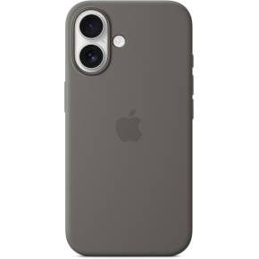 APPLE iPhone16 Silicone Case with MagSafe - Stone Gray