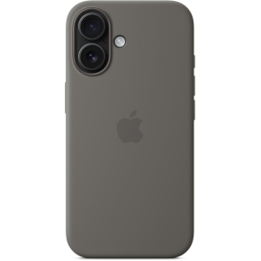 APPLE iPhone16 Silicone Case with MagSafe - Stone Gray