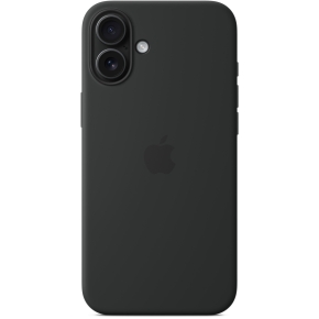 APPLE iPhone 16 Plus Silicone Case with MagSafe - Black