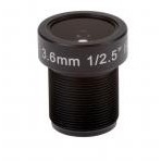 Axis Objektiv ACC LENS M12 3,6MM F2.0 für P39xx 10er-Pack