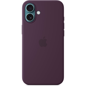 APPLE iPhone 16 Plus Silicone Case with MagSafe - Plum