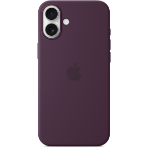 APPLE iPhone 16 Plus Silicone Case with MagSafe - Plum