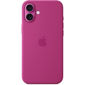 APPLE iPhone 16 Plus Silicone Case with MagSafe - Fuchsia