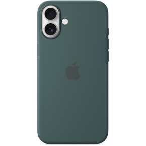 APPLE iPhone 16 Plus Silicone Case with MagSafe - Lake Green