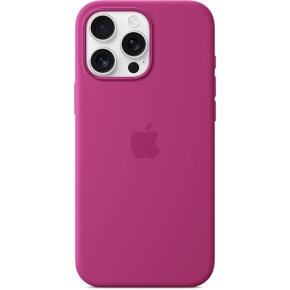 APPLE iPhone16 Pro Max Silicone Case with MagSafe - Fuchsia