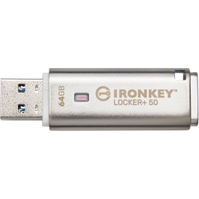 STICK 64GB USB 3.2 Kingston IronKey Locker+ 50