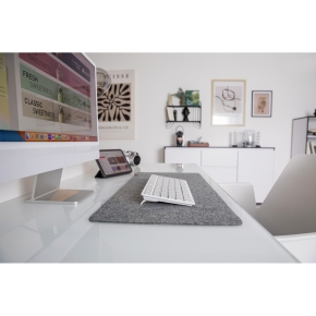 CHERRY TAS KW 7100 MINI BT FOR MAC Wireless DE-Layout weiß