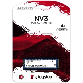 M.2 4TB Kingston NV3 NVMe PCIe 4.0 x 4