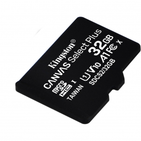 CARD 32GB Kingston Canvas Select Plus MicroSDHC 100MB/s +Adapter