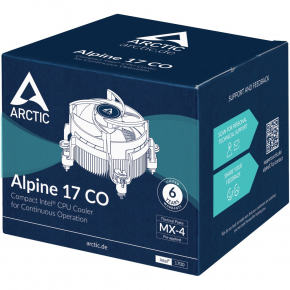 K Cooler Intel Arctic CPC Intel Alpine 17 CO | 1700