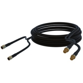 Poynting Antennas Zubehör Kabel A-CAB-92 5m twin HDF-195 Low Loss Cable SMA-Male zu SMA-Female