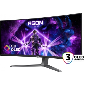 86,36cm/34 (3440x1440) AOC AGON PRO AG346UCD OLED HDR400 TrueBlack 0,03ms 175Hz 2xHDMI DP Speaker DarkGrey