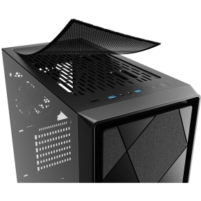Midi Sharkoon VS8 RGB Black