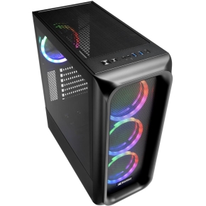 Midi Sharkoon TK5M RGB Black