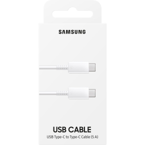 Samsung EP-DN975 Kabel USB-C auf USB-C 1m 5A/100W white