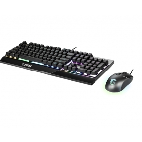 MSI Vigor GK30 Combo Gaming Keyboard Vigor GK30 QWERTZ + Gaming Mouse Clutch GM11 black