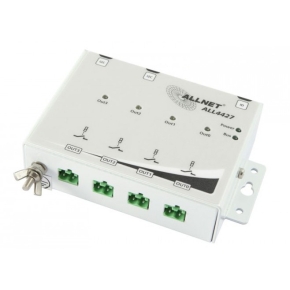 ALLNET MSR IO ALL4427 / 4 Port 250V/10A Relais im Gehäuse AUSGANG