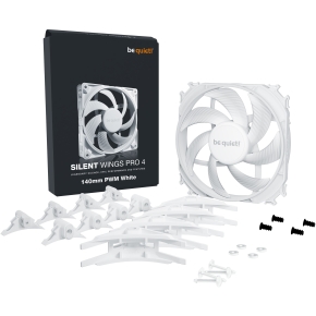 140mm be quiet! SILENT WINGS PRO 4 White PWM