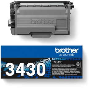 Brother Toner TN-3430 Schwarz bis zu 3.000 Seiten nach ISO 19752