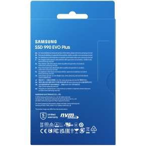 M.2 1TB Samsung 990 EVO Plus NVMe PCIe 5.0 x 2