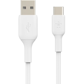 Belkin USB-C/USB-A Kabel PVC, 15cm, weiß