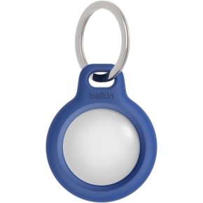 Belkin Secure Holder Schlüsselanhänger für Apple AirTag, blau