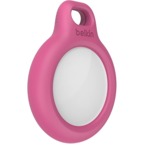 Belkin Secure Holder Schlüsselanhänger für Apple AirTag, pink