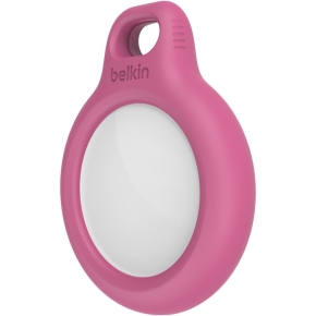 Belkin Secure Holder Schlüsselanhänger für Apple AirTag, pink