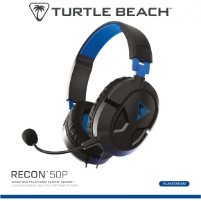 Turtle Beach Recon 50P Schwarz Over-Ear Stereo Gaming-Headset