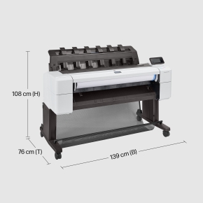 HP DesignJet T1700 111.8cm 44 Großformatdrucker LAN