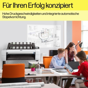 HP DesignJet T1700 111.8cm 44 Großformatdrucker LAN