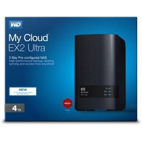 3,5 4TB WD My Cloud EX2 Ultra (HDD 2TBx2)