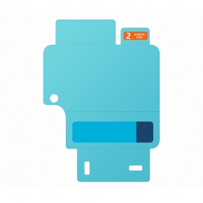 Samsung Anti-reflecting Film fr Galaxy Z Flip6. Transparent