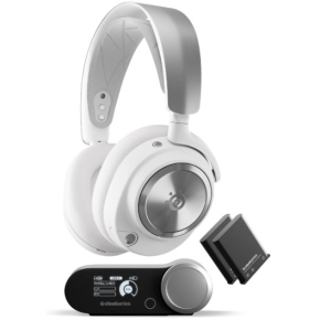 Steelseries Arctis Nova Pro Headset wireless overear ANC wihte