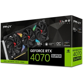 RTX 4070 Super 12GB PNY Gaming Verto OC GDDR6X 3Fan