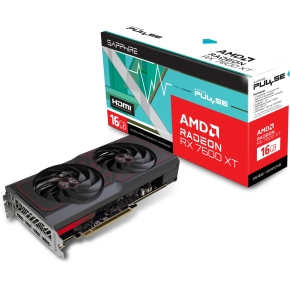 RX 7600 XT 16GB Sapphire Pulse Radeon OC GDDR6