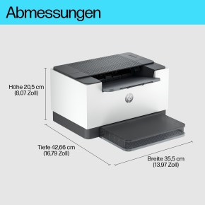 L HP LaserJet M209d S/W-Laserdrucker A4 29 S./Min Duplex 150 Blatt