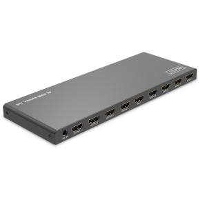DIGITUS HDMI Splitter 1x8 4K/60Hz HDCP 2.3 EDID Control