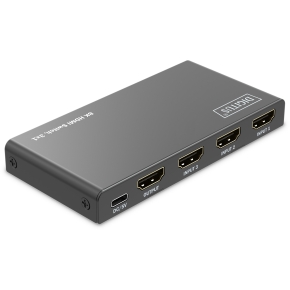 DIGITUS HDMI Switch. 3x1 8K/60Hz HDR. HDCP 2.3
